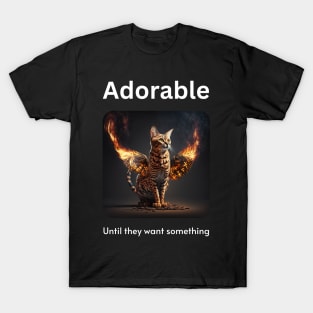 Adorable cat with wings T-Shirt